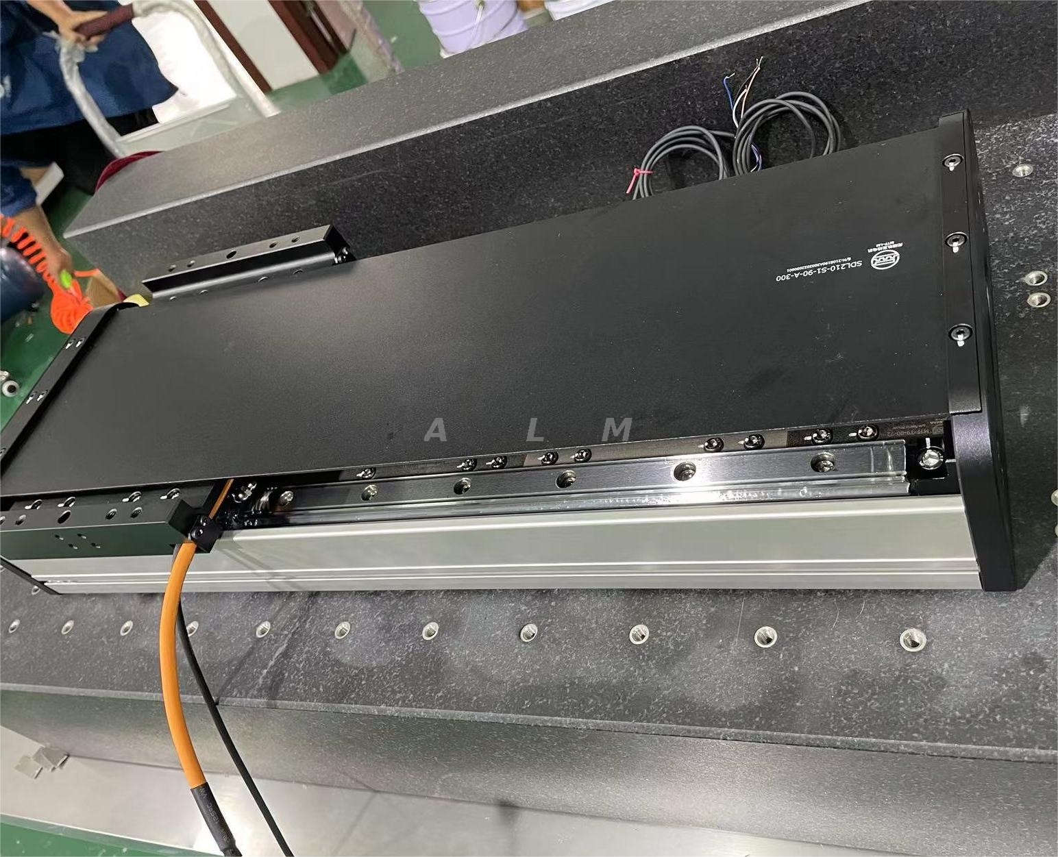 Magnetic-track-free Linear Motor Module for Packing Machine