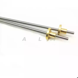 Pitch 3mm Brass Flange Nut Tr12x6 Trapezoidal Lead Screw 