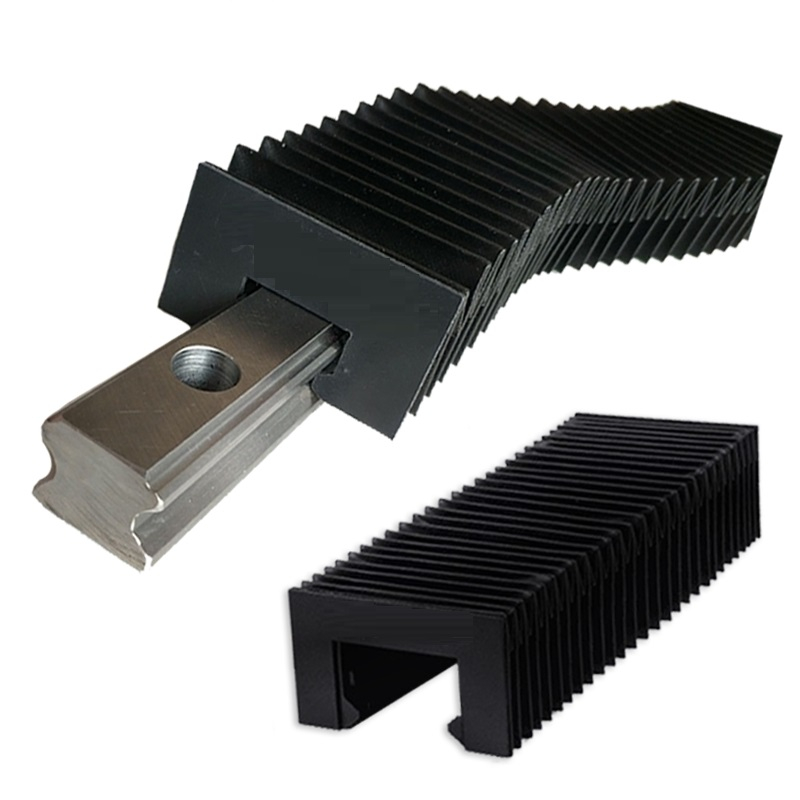 Replace THK Linear Guides HSR45A2UU with Dust Proof Cover from China