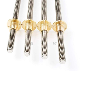 Brass Flange Nut Tr14x3 Corrosion Resistance Trapezoidal Lead Screw