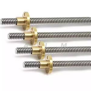 Diameter 12mm Lead 18mm Pitch 3mm Trapezoidal Tr12x18 Lead Screw