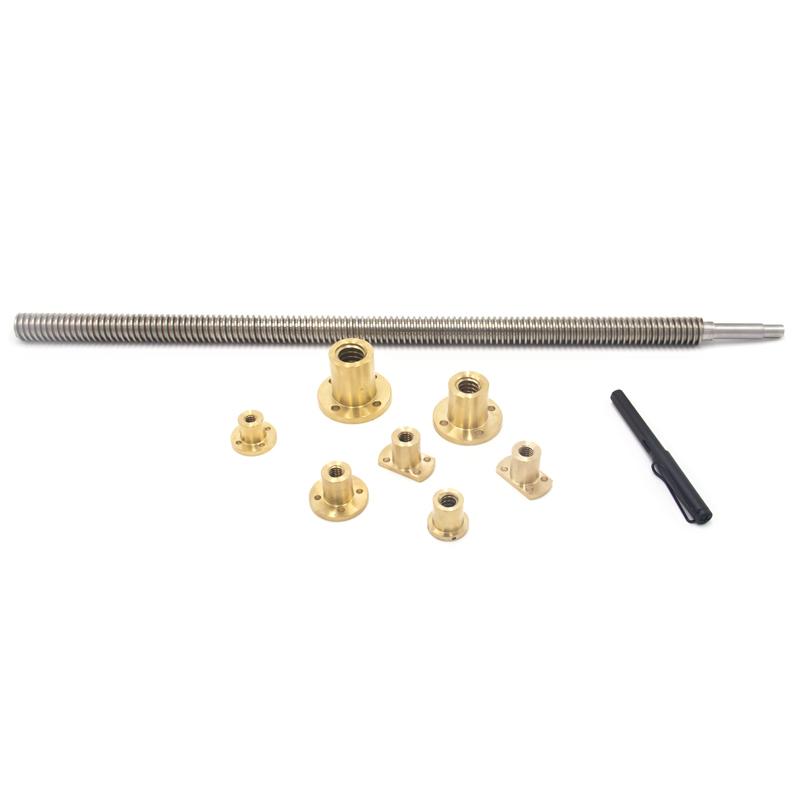 Diameter 16mm Lead 5mm Lead Screw Tr16x5 for CNC Router from China