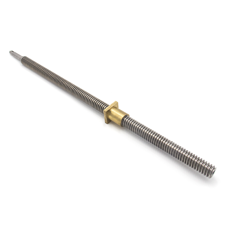 Tr14x2 diameter 14mm pitch 2mm brass nut lead screw from China manufacturer ALM
