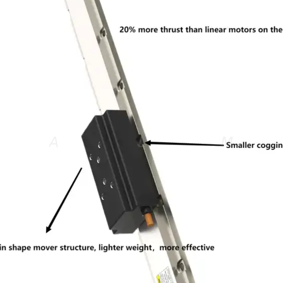 High Thrust Magnetic Direct Drive Linear Motor